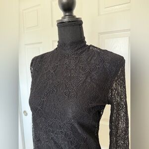 H&M lace long sleeve top